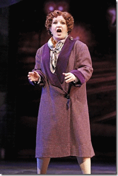 Drury Lane Mounts an Iconic "GYPSY" 1 There are few roles in theatre that have become more iconic than that of Mama Rose in Gypsy. Considered one of the greatest roles ever written, it has played by almost every major Broadway powerhouse, from Ethel Merman to Patti LuPone. With a role that legendary, there is always much comparison for any leading lady that takes on the character. "Will she belt like Merman?"; " Will she have the subtleties of Bernadette Peters?"; " Will she bring down the house like Tyne Daley did with Rose's Turn?"; " And how about Bette Midler in the ABC television version in the 1990's?" Yes, there is always someone to compare the interpretation to. Well, Mama Rose lives in an incarnation all her own, thanks to the incredible Klea Blackhurst who gives an all out, take no prisoners approach to the ultimate stage mother. 