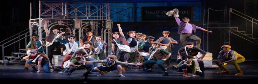 Skylight Music Theatre's Electrifying NEWSIES Proves The Power of Youth 1 Such is the case with the Skylight Music Theatre’s powerful and electrifying production of the hit Disney stage musical Newsies that I had the pleasure of seeing one Saturday night recently at the Broadway Theatre Center in Milwaukee’s Historic Third Ward District. Skylight Music Theatre's Electrifying NEWSIES Proves The Power of Youth 1 Such is the case with the Skylight Music Theatre’s powerful and electrifying production of the hit Disney stage musical Newsies that I had the pleasure of seeing one Saturday night recently at the Broadway Theatre Center in Milwaukee’s Historic Third Ward District.