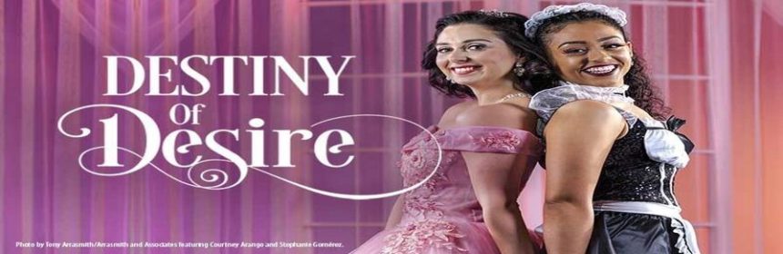 Milwaukee Rep Offers DESTINY OF DESIRE Streaming Performance 1 Karen Zacarias’s hilarious play Destiny of Desire was set to end Milwaukee Rep’s 2019/20 Season in the Quadracci Powerhouse. While the hope was to delay the production to June, that option is no longer possible. Originally, a co-production with Cincinnati Playhouse in the Park and The Guthrie, Milwaukee Rep is pleased to offer a streamed performance that was filmed while Destiny of Desire was running in Cincinnati earlier this spring. Milwaukee Rep Offers DESTINY OF DESIRE Streaming Performance 1 Karen Zacarias’s hilarious play Destiny of Desire was set to end Milwaukee Rep’s 2019/20 Season in the Quadracci Powerhouse. While the hope was to delay the production to June, that option is no longer possible. Originally, a co-production with Cincinnati Playhouse in the Park and The Guthrie, Milwaukee Rep is pleased to offer a streamed performance that was filmed while Destiny of Desire was running in Cincinnati earlier this spring.